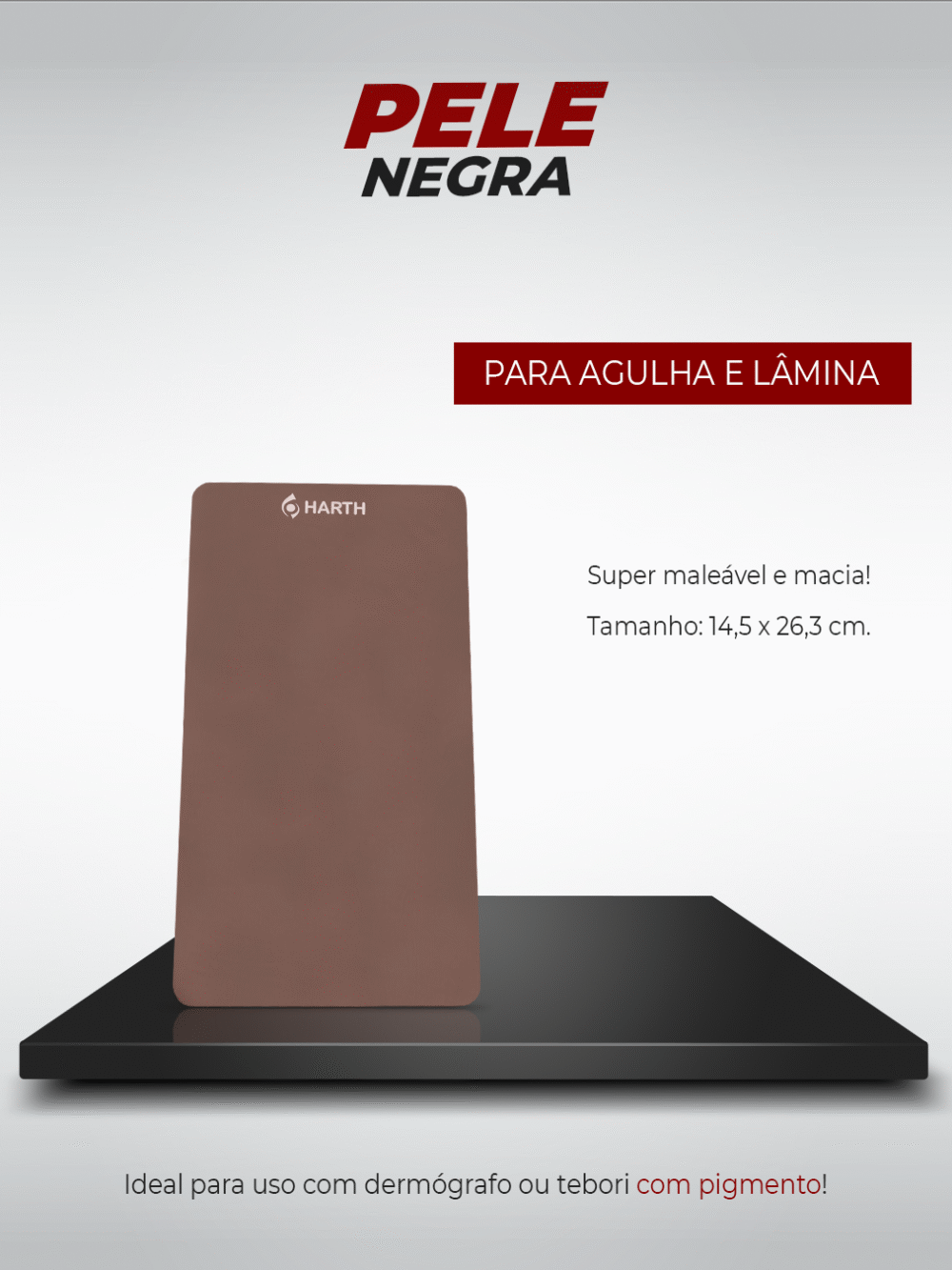 Pele Negra Sintética Harth