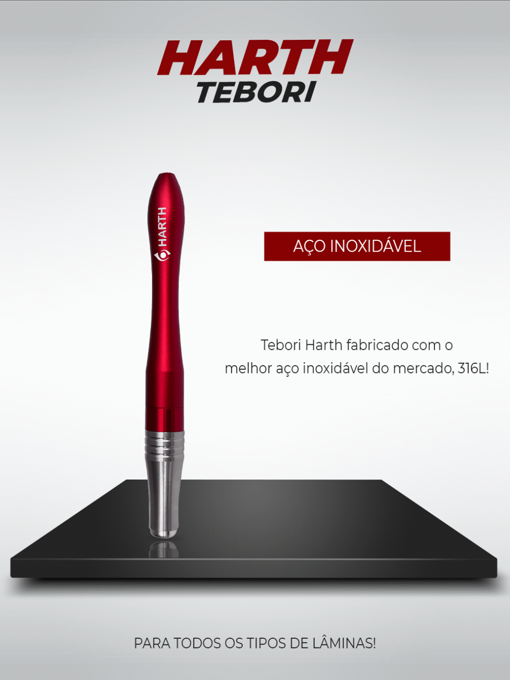 Tebori Harth - Aço Inox