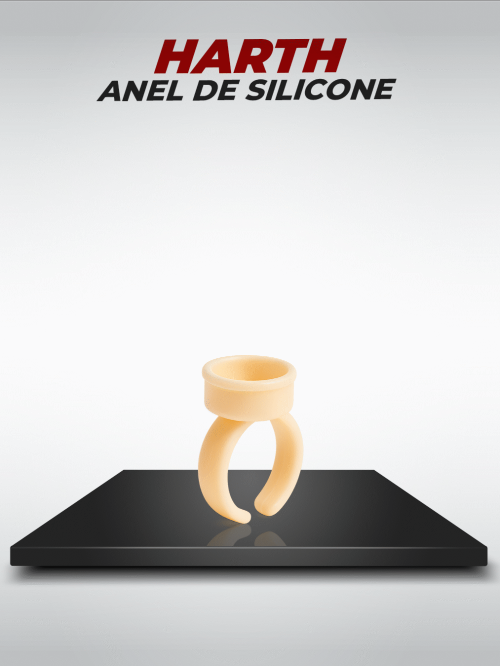 Anel Batoque Reutilizável de Silicone